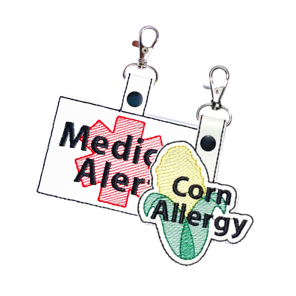 Corn Allergy & Large Medical Alert Bundle