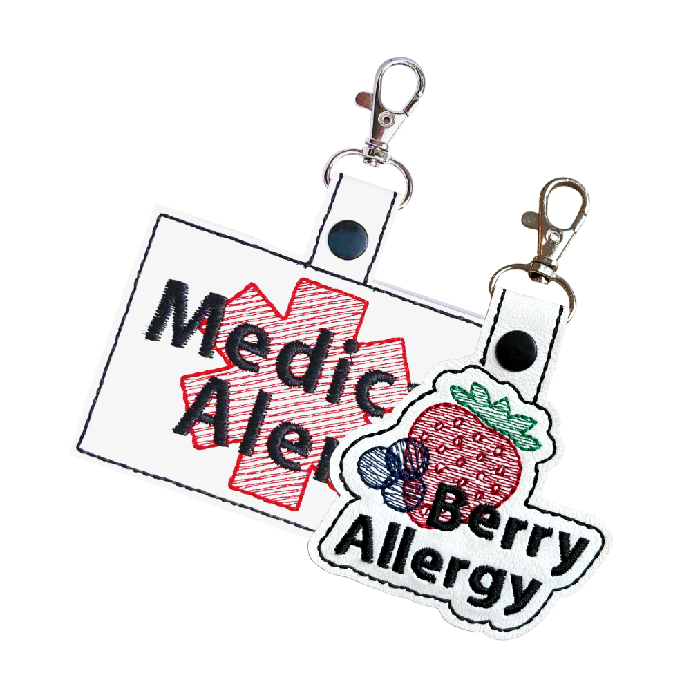 Berry Allergy & Large Medical Alert Bundle