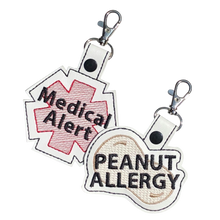 Load image into Gallery viewer, Peanut Allergy Bag Tag
