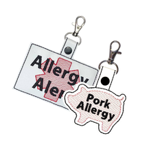 Load image into Gallery viewer, Pork Allergy Bag Tag
