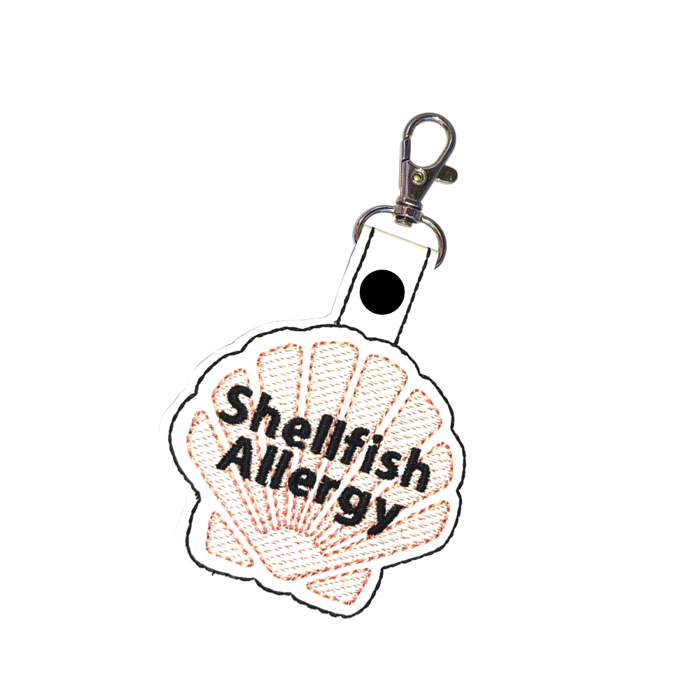 Shellfish Allergy Bag Tag