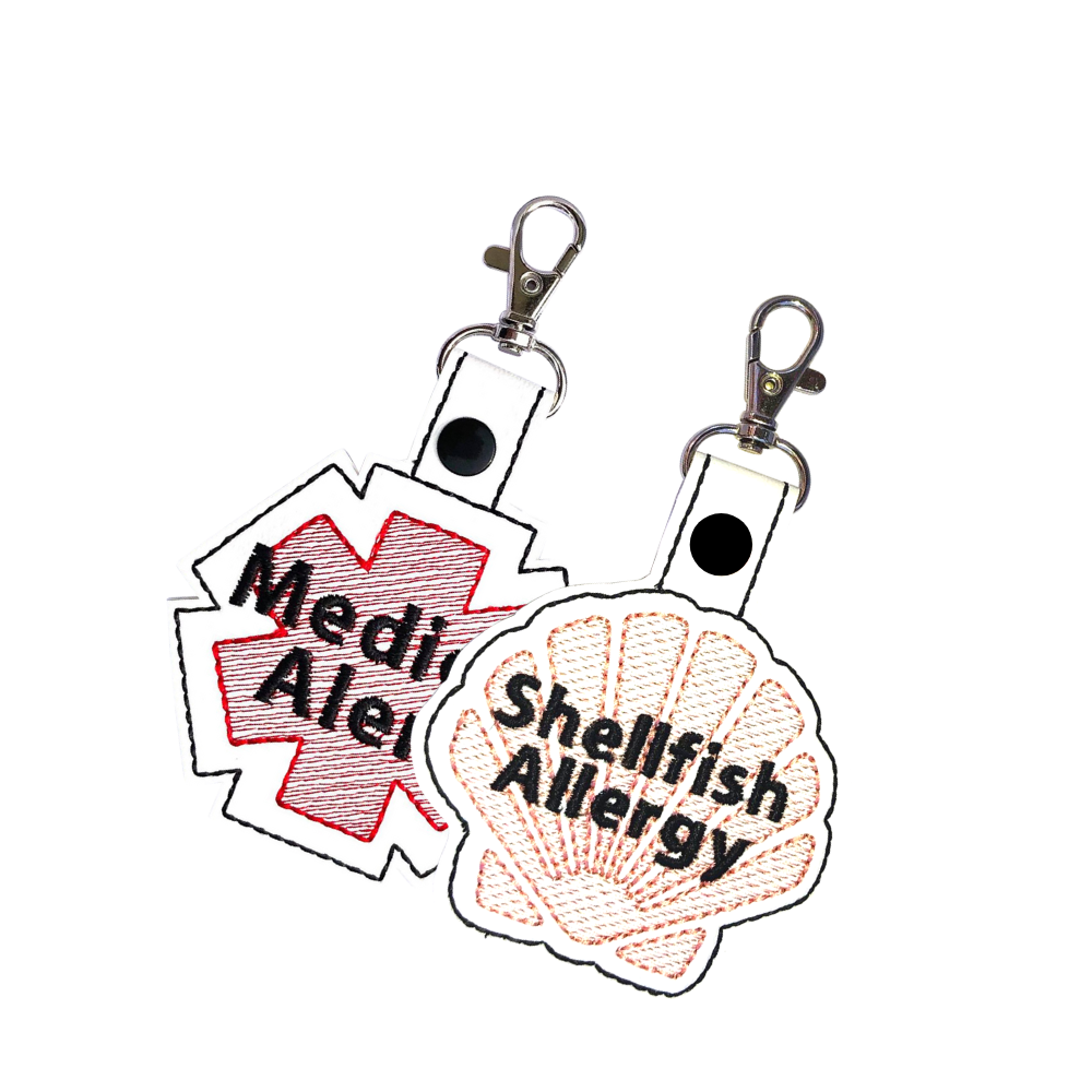 Shellfish Allergy & Small Medical Alert Bundle