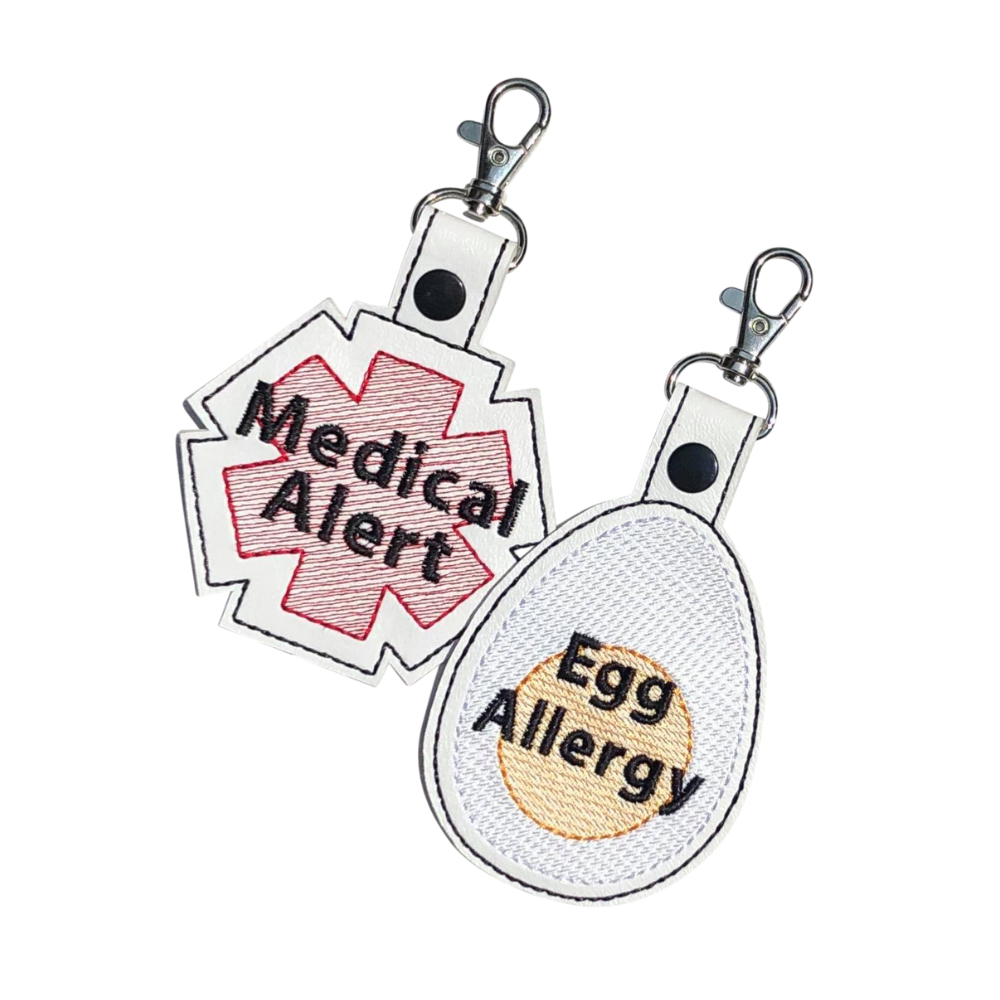 Egg Allergy & Small Medical Alert Bundle - Boiled