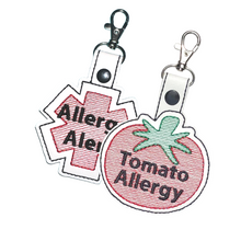 Load image into Gallery viewer, Tomato Allergy Bag Tag
