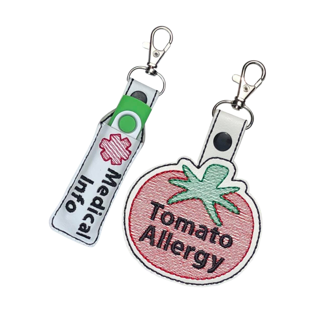 Tomato Allergy & Medical USB Holder Bundle