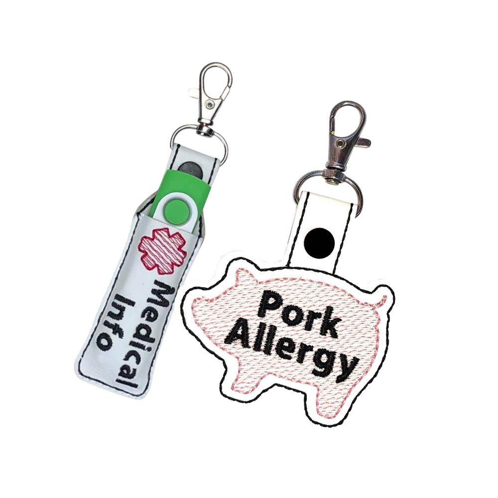 Pork Allergy & Medical USB Holder Bundle